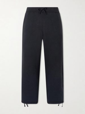 Vintage Straight-Leg Cotton Sweatpants