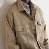 Silk and Cotton-Blend Piqué Jacket - CU Silk and Cotton-Blend Piqué Jacket - CU