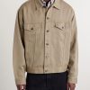 Silk and Cotton-Blend Piqué Jacket - FR Silk and Cotton-Blend Piqué Jacket - FR