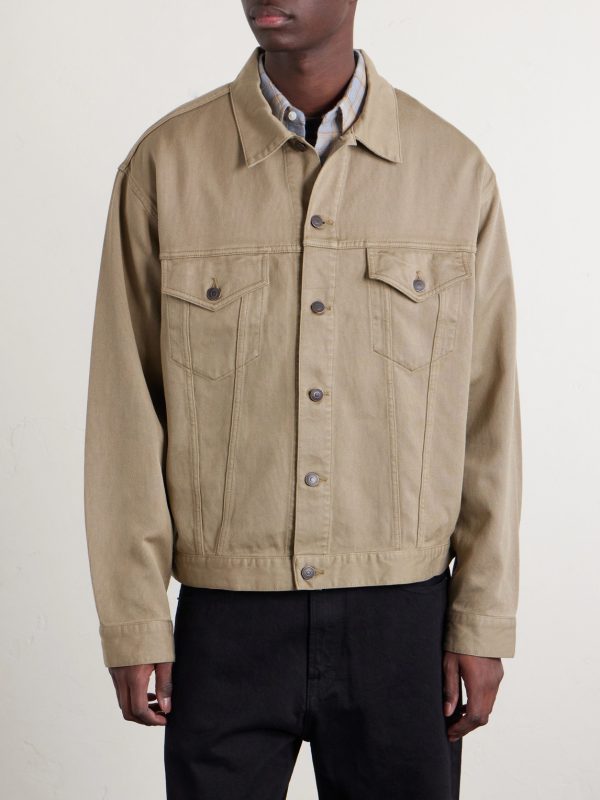 Silk and Cotton-Blend Piqué Jacket - FR Silk and Cotton-Blend Piqué Jacket - FR