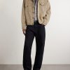 Silk and Cotton-Blend Piqué Jacket - OU Silk and Cotton-Blend Piqué Jacket - OU