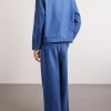 Straight-Leg Cotton-Twill Trousers - BK
