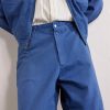 Straight-Leg Cotton-Twill Trousers - CU