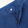 Straight-Leg Cotton-Twill Trousers - E1