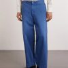 Straight-Leg Cotton-Twill Trousers - FR