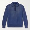 Half-Zip Cotton-Jersey Sweatshirt Half-Zip Cotton-Jersey Sweatshirt