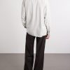 Camp-Collar Silk Shirt - BK Camp-Collar Silk Shirt - BK