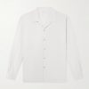 Camp-Collar Silk Shirt Camp-Collar Silk Shirt