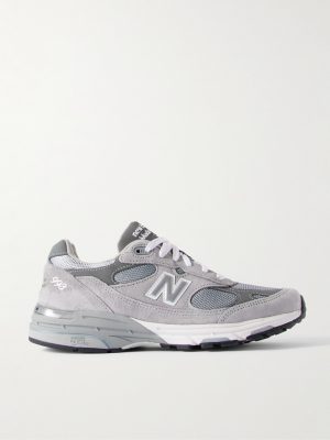 MIUSA 993 Suede, Mesh and Leather Sneakers MIUSA 993 Suede, Mesh and Leather Sneakers