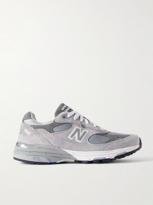 MIUSA 993 Suede, Mesh and Leather Sneakers MIUSA 993 Suede, Mesh and Leather Sneakers