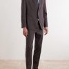 Tapered Cotton-Blend Twill Suit Trousers - OU2