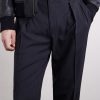 Straight-Leg Pleated Virgin Wool Trousers - CU Straight-Leg Pleated Virgin Wool Trousers - CU