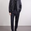 Straight-Leg Pleated Virgin Wool Trousers - OU Straight-Leg Pleated Virgin Wool Trousers - OU