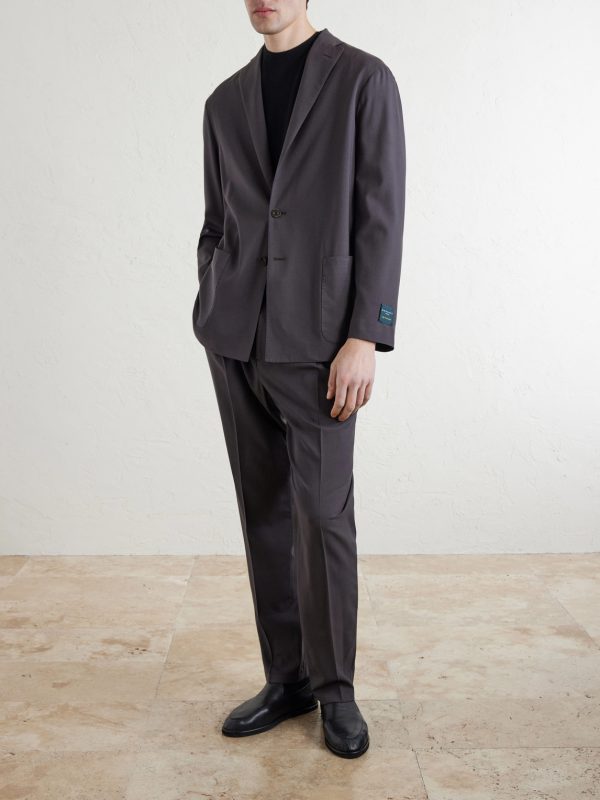 Straight-Leg Pleated Virgin Wool Trousers - OU2 Straight-Leg Pleated Virgin Wool Trousers - OU2