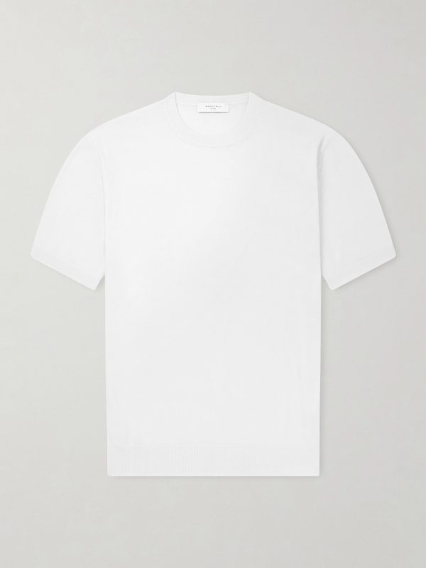 Garment-Dyed Cotton T-Shirt Garment-Dyed Cotton T-Shirt