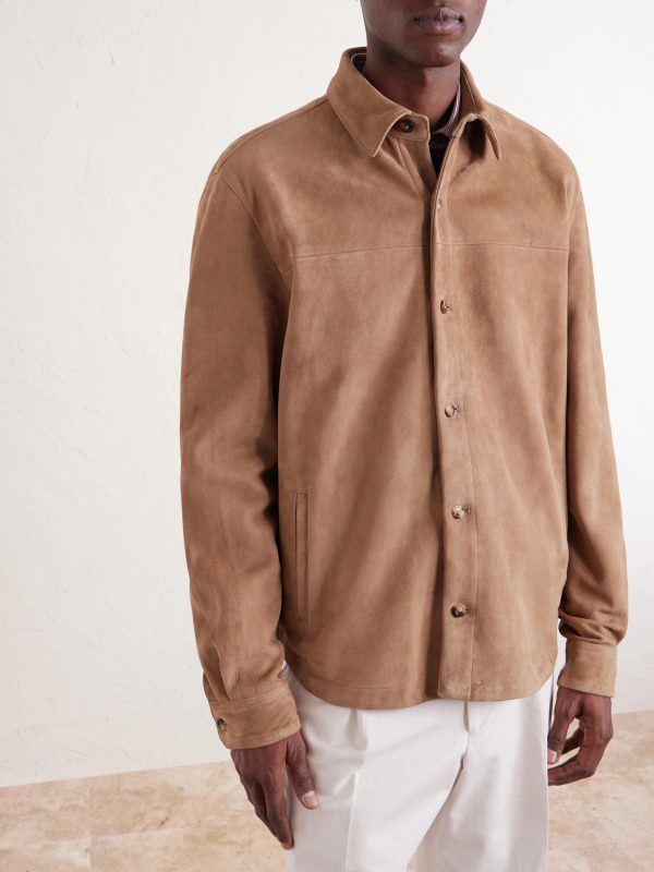 Suede Overshirt - FR Suede Overshirt - FR