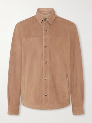 Suede Overshirt