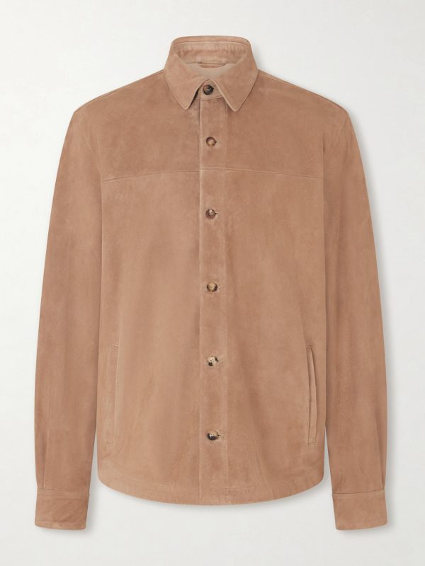 Suede Overshirt Suede Overshirt