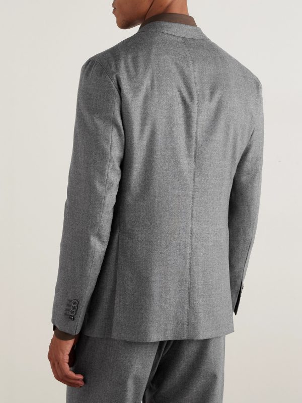 Virgin Wool Suit Jacket - BK Virgin Wool Suit Jacket - BK