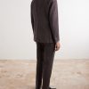 Cotton-Blend Twill Suit Jacket - BK Cotton-Blend Twill Suit Jacket - BK