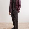 Cotton-Blend Twill Suit Jacket - OU Cotton-Blend Twill Suit Jacket - OU