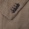 Houndstooth Virgin Wool-Blend Blazer - E1 Houndstooth Virgin Wool-Blend Blazer - E1