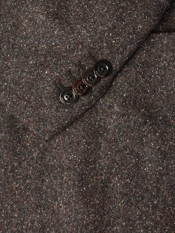 Double-Breasted Virgin Wool-Blend Blazer - CU