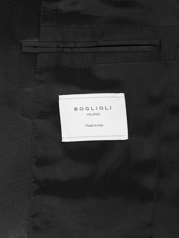 Satin-Trimmed Virgin Wool-Blend Tuxedo Jacket - E1 Satin-Trimmed Virgin Wool-Blend Tuxedo Jacket - E1