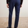 Tapered Cotton-Blend Trousers - BK Tapered Cotton-Blend Trousers - BK