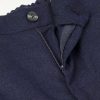 Straight-Leg Virgin Wool-Flannel Trousers - E1 Straight-Leg Virgin Wool-Flannel Trousers - E1