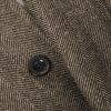 Loden Herringbone Wool-Blend Coat - CU