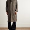 Loden Herringbone Wool-Blend Coat - FR