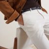 Tapered Cotton-Blend Trousers - CU