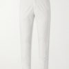 Tapered Cotton-Blend Trousers