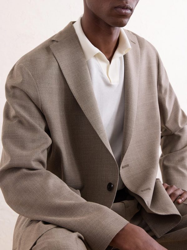 K-Jacket Virgin Wool Suit Jacket - CU