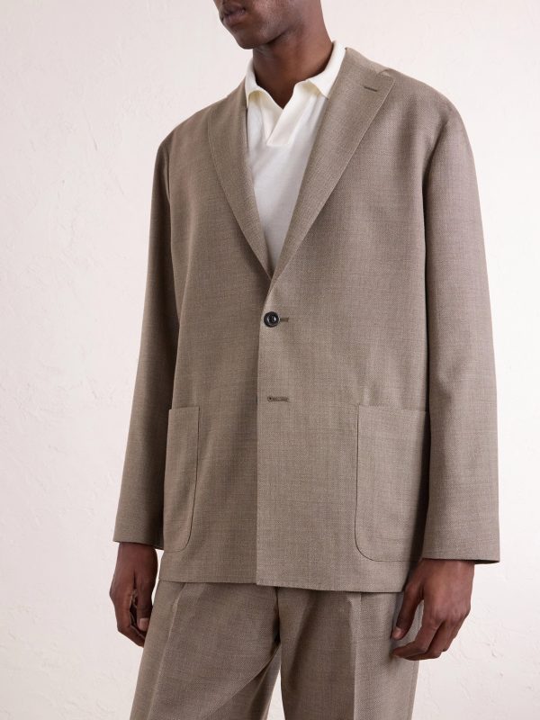 K-Jacket Virgin Wool Suit Jacket - FR