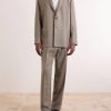 K-Jacket Virgin Wool Suit Jacket - OU