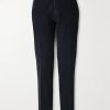 Straight-Leg Garment-Dyed Cotton-Blend Corduroy Trousers Straight-Leg Garment-Dyed Cotton-Blend Corduroy Trousers