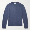 Slim-Fit Wool and Cashmere-Blend Sweater