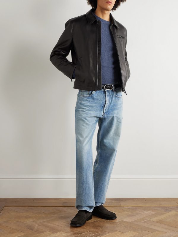Slim-Fit Wool and Cashmere-Blend Sweater - OU
