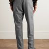 Straight-Leg Virgin Wool-Flannel Drawstring Trousers - BK