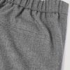 Straight-Leg Virgin Wool-Flannel Drawstring Trousers - CU