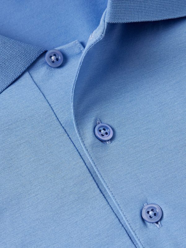 Slim-Fit Cotton Polo Shirt - CU Slim-Fit Cotton Polo Shirt - CU