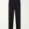 Pleated Cotton Trousers Pleated Cotton Trousers