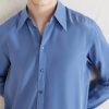Silk Oxford Shirt - CU Silk Oxford Shirt - CU