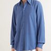 Silk Oxford Shirt - FR Silk Oxford Shirt - FR