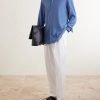 Silk Oxford Shirt - OU Silk Oxford Shirt - OU