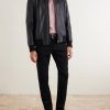 Slim-Fit Straight-Leg Logo-Appliquéd Jeans - OU Slim-Fit Straight-Leg Logo-Appliquéd Jeans - OU
