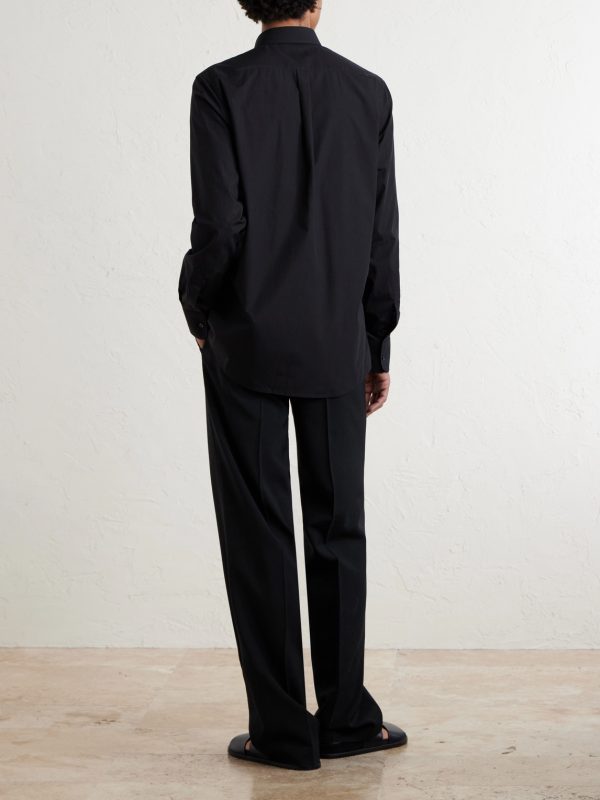 Cotton Oxford Shirt - BK Cotton Oxford Shirt - BK