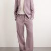 Straight-Leg Virgin Wool Drawstring Suit Trousers - OU Straight-Leg Virgin Wool Drawstring Suit Trousers - OU